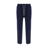 Brunello Cucinelli Blue Cotton Joggers (Workout Pants)