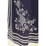 Alemais Blue Silk Casual Pants
