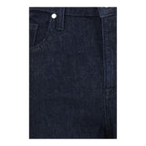 Jacob Cohen Blue Polyester Cropped Jeans