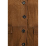 Valstar Brown Calf Leather Bos Taurus Full-Length Jacket