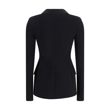 Dolce & Gabbana Black Wool Oves Aries Full-Length Jacket