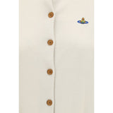 Vivienne Westwood White Cotton Cardigan