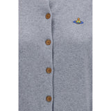 Vivienne Westwood Gray Cotton Cardigan