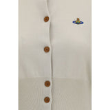 Vivienne Westwood White Cotton Cardigan
