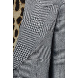 Dolce & Gabbana Gray Wool Oves Aries Blazer