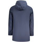 K-WAY Blue Polyester Men's Jacket
