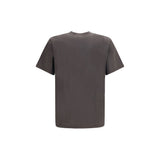 Saint Laurent Brown Silk T-Shirt
