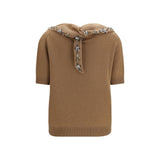 Prada Brown Cashmere Sweatshirt