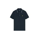 Lyle & Scott Blue Cotton Polo Shirt