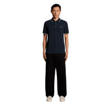 Lyle & Scott Blue Cotton Polo Shirt