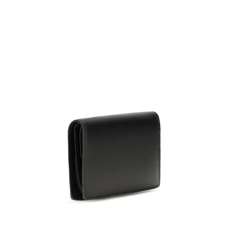 Vivienne Westwood Black Calf Leather Bos Taurus Wallet