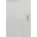 Brunello Cucinelli White Cotton Sweatshirt