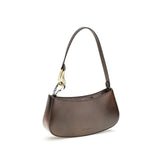 Staud Brown Calf Leather Bos Taurus Shoulder Bag