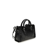 Balenciaga Black Lamb Ovis Aries Aries Shoulder Bag