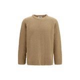 Laneus Beige Wool Oves Aries Sweatshirt