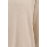 Laneus Beige Cashmere Sweatshirt