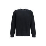 Laneus Black Cashmere Sweatshirt