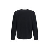 Laneus Black Cashmere Sweatshirt