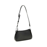 Vivienne Westwood Black Calf Leather Bos Taurus Shoulder Bag