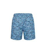 Trussardi Beachwear Light Blue Polyester Men Swim Trunk