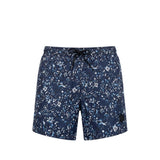 Trussardi Beachwear Blue Polyester Men Swim Short