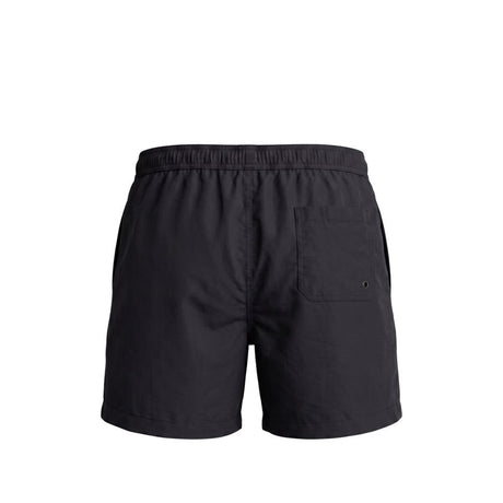Trussardi Beachwear Black Polyester Men's Swim Short