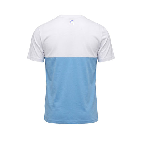 Trussardi Beachwear Light Blue Cotton Men T-Shirt