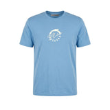 Trussardi Beachwear Light Blue Cotton Men T-Shirt