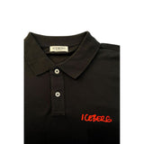 Iceberg Black Cotton Men Polo Shirt
