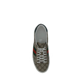 Gucci Beige Polyethylene Low Top Sneakers