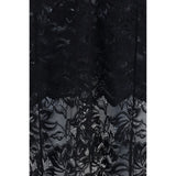 Rabanne Black Polyamide Long Dress