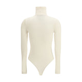 Wolford Beige Cotton Bodysuit