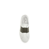 Valentino Garavani White Calf Leather Bos Taurus Low Top Sneakers