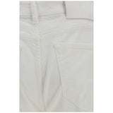 PT Torino White Cotton Slim Fit Jeans