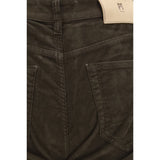 PT Torino Brown Cotton Casual Pants
