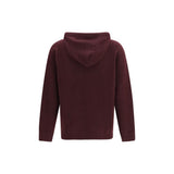 Laneus Bordeaux Cashmere Hoodie