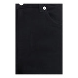 Dolce & Gabbana Black Cotton Straight-Leg Jeans