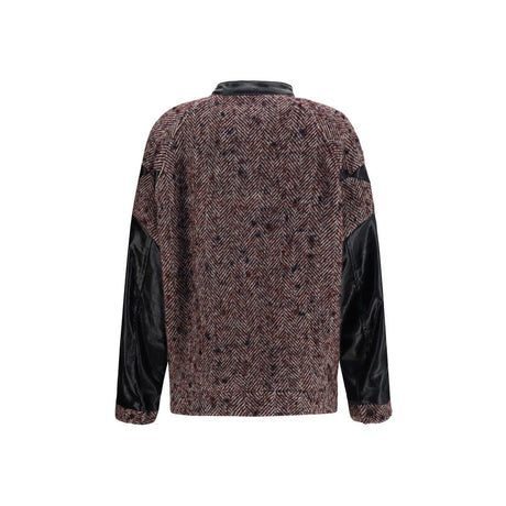 Kristina Ti Multicolor Wool Oves Aries Full-Length Jacket