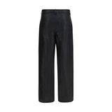 Kristina Ti Black Polyester Casual Pants