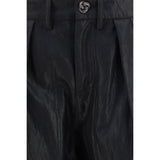Kristina Ti Black Polyester Casual Pants