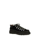 Dsquared² Black Calf Leather Bos Taurus Athletic Sneakers