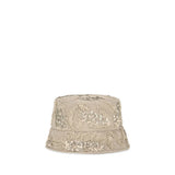 Brunello Cucinelli Beige Silk Bucket Hat