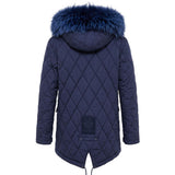 Mr&Mrs Italy Blue Cotton Women's Jacket