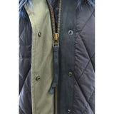 Mr&Mrs Italy Blue Cotton Women's Jacket