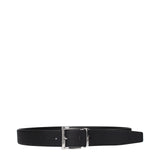 Prada Black Leather Regular Belt