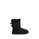 UGG Black Calf Leather Bos Taurus Boots