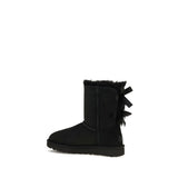 UGG Black Calf Leather Bos Taurus Boots