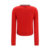 PINKO Multicolor Wool Oves Aries Cardigan