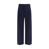 Vivienne Westwood Blue Wool Oves Aries Dress Pants