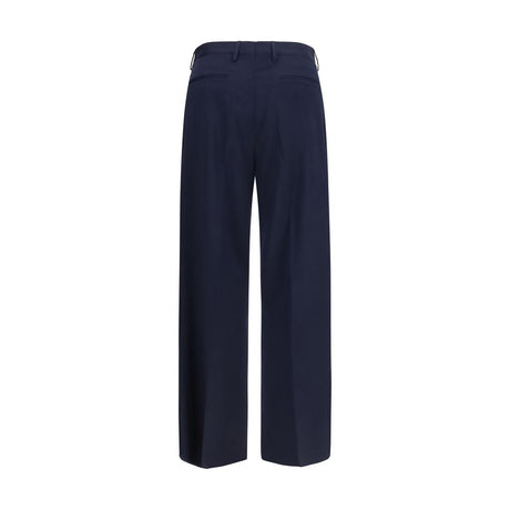 Vivienne Westwood Blue Wool Oves Aries Dress Pants